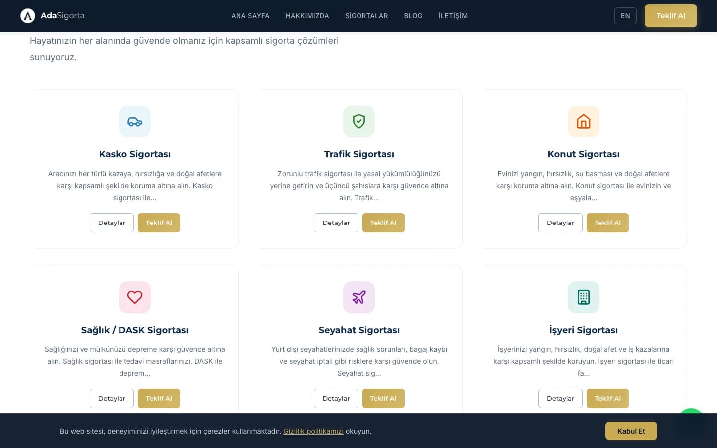 adasigortacilik screenshot - middle