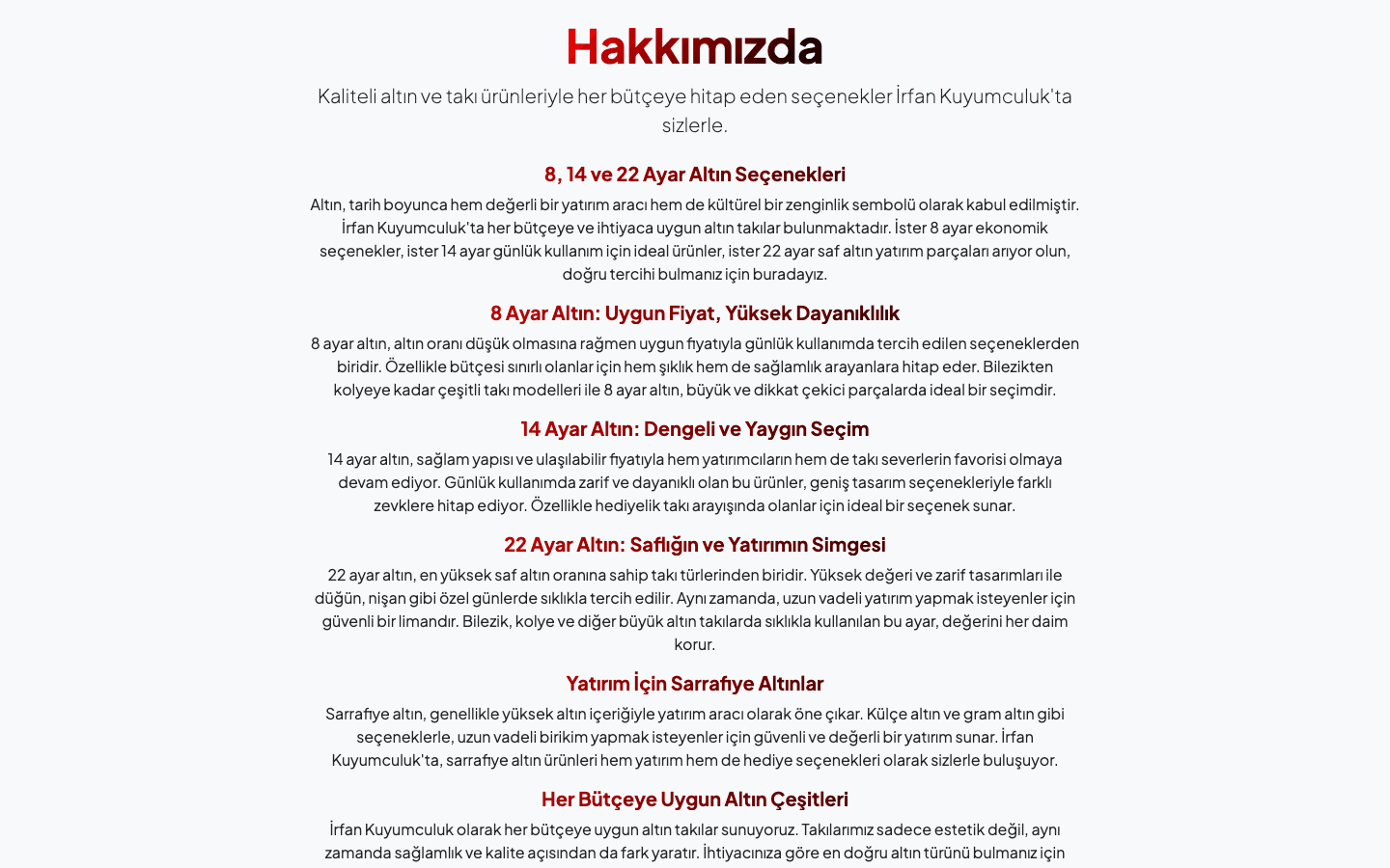 irfankuyumculuk screenshot - middle