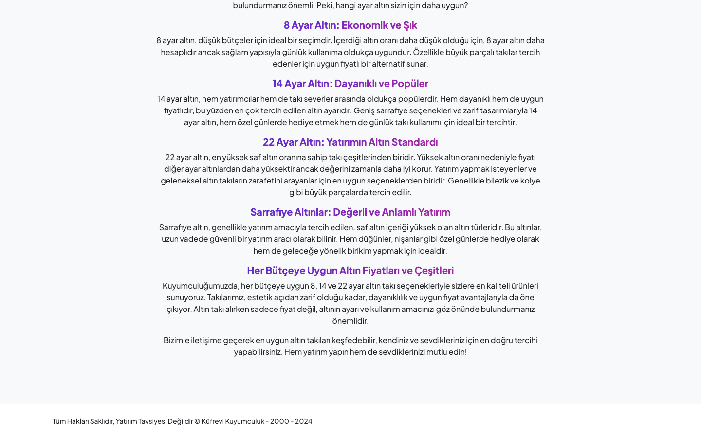 kufrevikuyumculuk screenshot - bottom