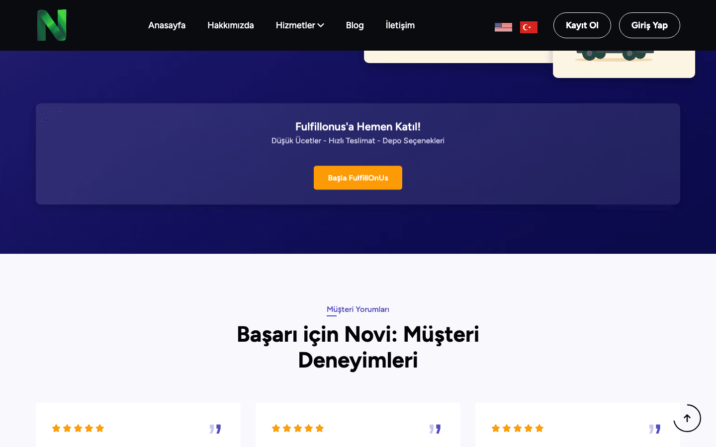 noviamazon screenshot - bottom